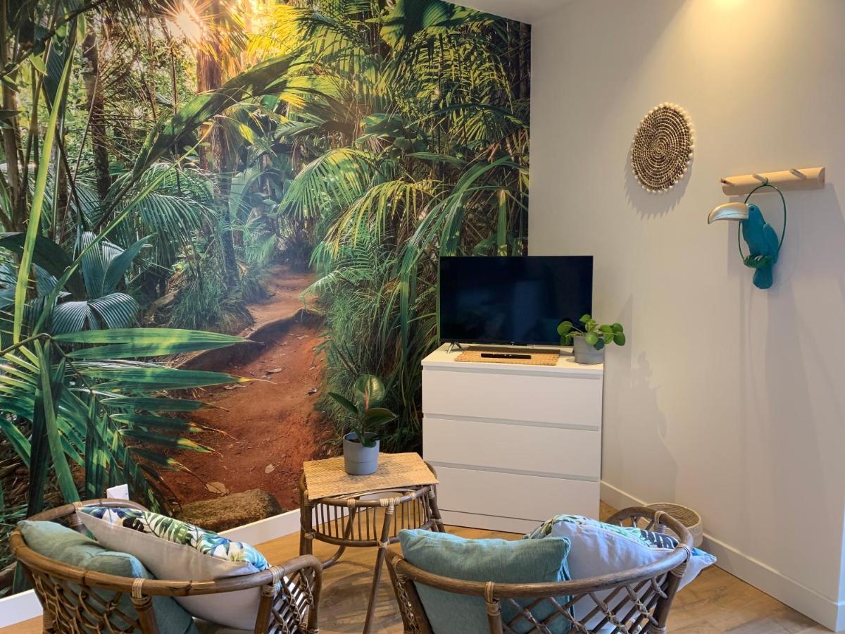 Le Petit Bali - Studio - Wifi - Parking - Coeur De Ville Pont-lʼAbbé Exterior foto